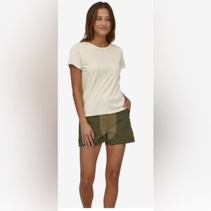 💫Patagonia Organic Certified™️ Cotton Tee, XS, Undyed Natural, Worn 2X!!
